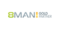 Logo für 8MAN Gold Partnerschaft